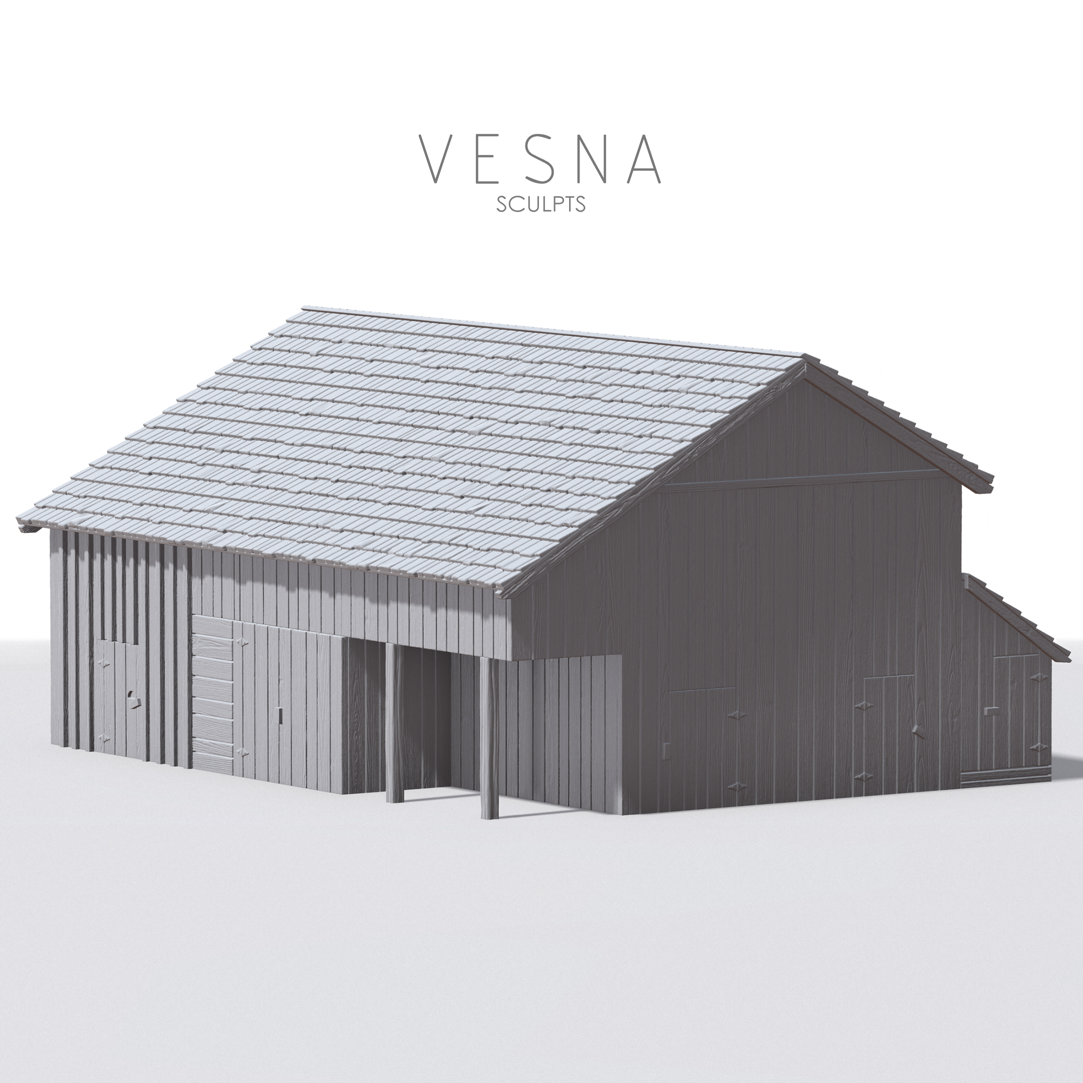 XIX CENTURY NORTH AMERICAN BARN